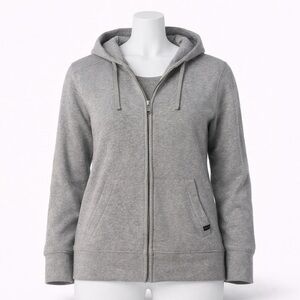 Prana Men's Heather‎ Grey Zip Hoodie